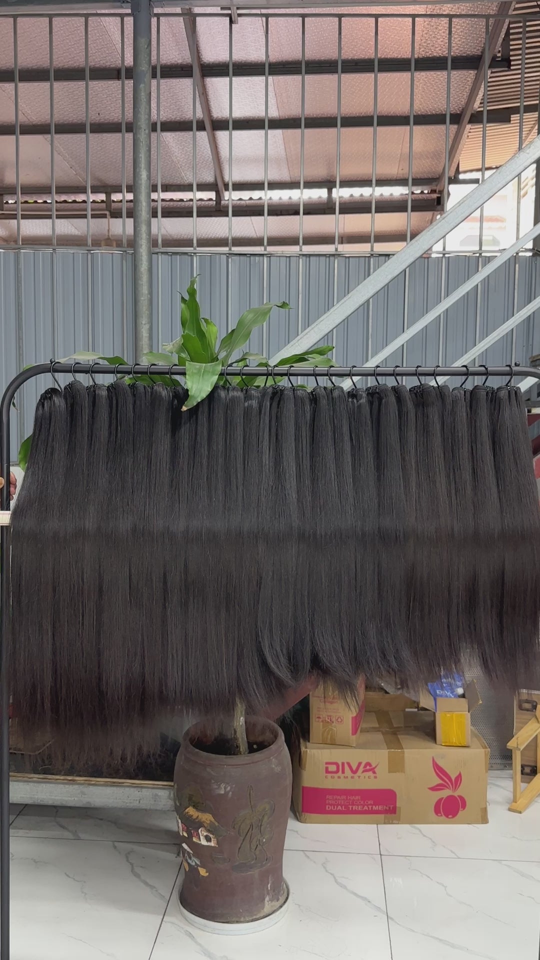 Vietnamese Raw Hair Bundle Natural Straight Can Bleached To Color 613 Well